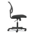 Sadie 1-Oh-One Mid-Back Task Chairs, Supports Up to 250 lb, 17" to 22" Seat Height, Black