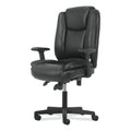 Sadie High-Back Executive Chair, Supports Up to 225 lb, 17" to 20" Seat Height, Black