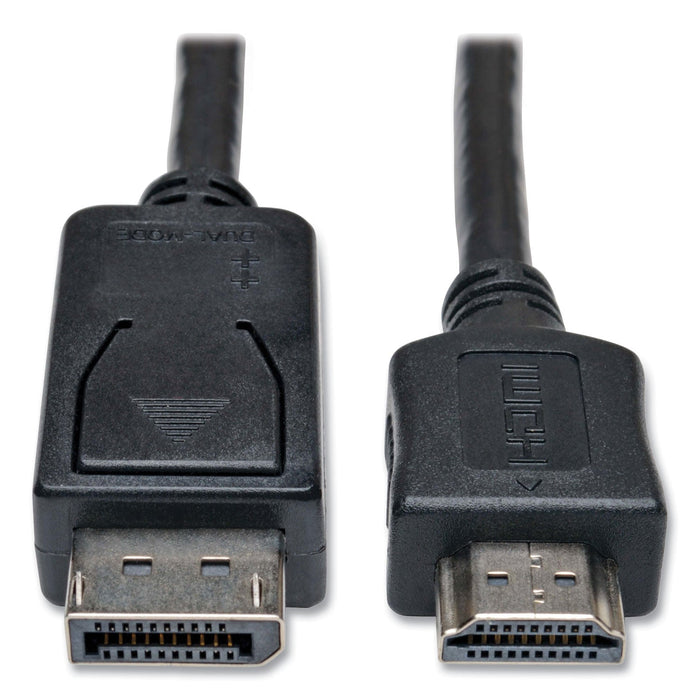 Tripp Lite DisplayPort to HDMI Adapter Cable, 3 ft, Black
