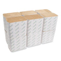 Morcon Tissue Valay Interfolded Napkins, 2-Ply, 6.5 x 8.25, Kraft, 6,000/Carton