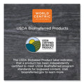 World Centric PLA Rectangular Deli Containers, 12 oz, 4.8 x 5.9 x 2.1, Clear, Plastic, 900/Carton