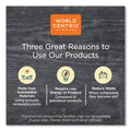 World Centric PLA Lids for TRSC60 Fiber Containers, 7.8 x 10.2 x 0.5, Clear, Plastic, 400/Carton