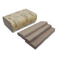 World Centric 100 Percent PCW Recycled Paper Towels, 1-Ply, 9 x 9, Natural, 250/Pack, 16 Packs/Carton