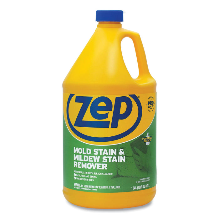 Zep Commercial Mold Stain and Mildew Stain Remover, 1 gal Bottle