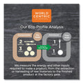World Centric TPLA Compostable Cutlery, Knife, 6.7", White, 1,000/Carton