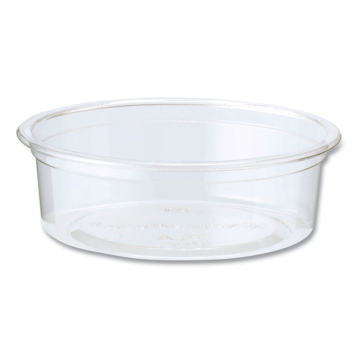 World Centric PLA Clear Cold Cups, Flat Style, 2 oz, Clear, 2,000/Carton