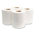 Morcon Tissue Jumbo Bath Tissue, Septic Safe, 2-Ply, White, 3.3" x 500 ft, 12/Carton