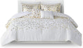 Intelligent Design Serena Metallic Animal Printed Comforter Set, Full - Queen by Vanessa Jane