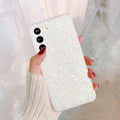 Galaxy S23 Plus Case 5G 6.6-inch, Luxury Sparkle Glitter Translucent Clear Opal