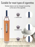 Portable Car Ashtray Handheld Smoker Mini Tool No Touch Travel by Deal US