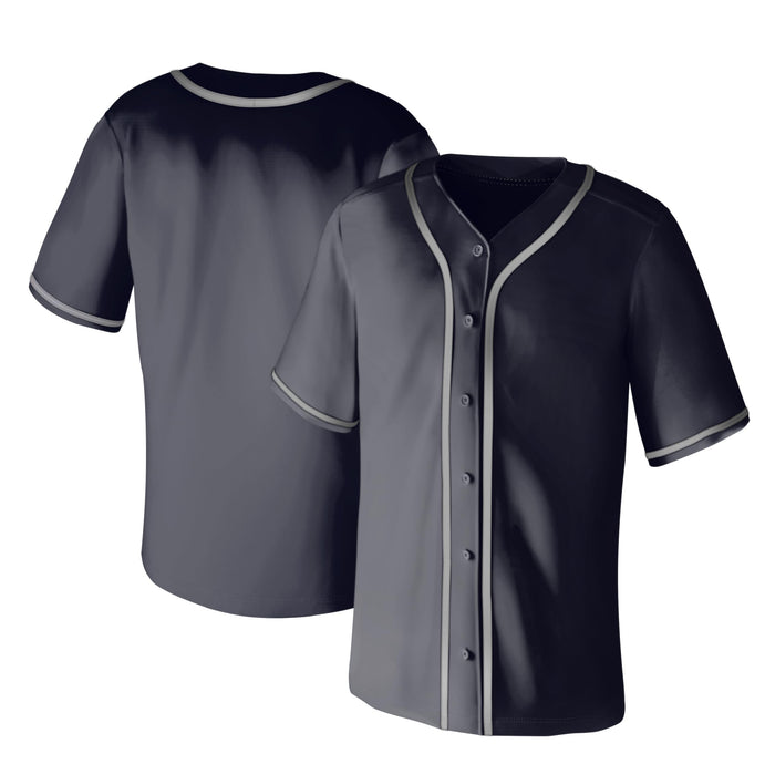 Aizqaoalk Baseball Jersey Men Short Sleeve Button Down Black Size 3X-Large by Deal US