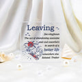 Yoxiumi Coworker Christmas Retirement Gifts Party Decorations Grey-Leaving by Deal US