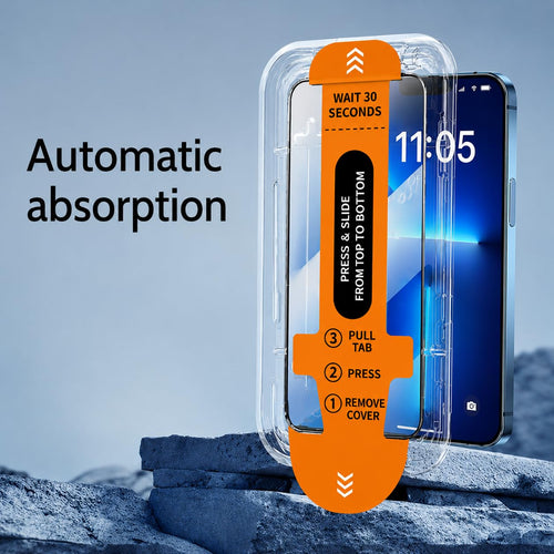 Merchsection Tempered Glass Screen Protector for iPhone 17 Pro, 2 Pack by Merchsection