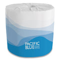 Georgia Pacific Pacific Blue Select Bathroom Tissue, Septic Safe, 2-Ply, White, 550 Sheets/Roll, 80 Rolls/Carton