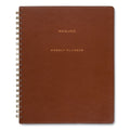 AT-A-GLANCE Signature Collection Academic Weekly/Monthly Planners, 11.5 x 8, Distressed Brown Cover, 13-Month (July-July): 2022-2023