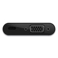 Belkin USB-C to VGA + Charge Adapter, USB-C(F)/USB-C(M)/VGA, 2.36", Black