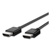 Belkin 4K Ultra High Speed HDMI 2.1 Cable, 6.6 ft, Black