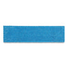 Rubbermaid Adaptable Flat Mop Pads, Microfiber, 19.5 x 5.5, Blue