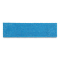 Rubbermaid Adaptable Flat Mop Pads, Microfiber, 19.5 x 5.5, Blue