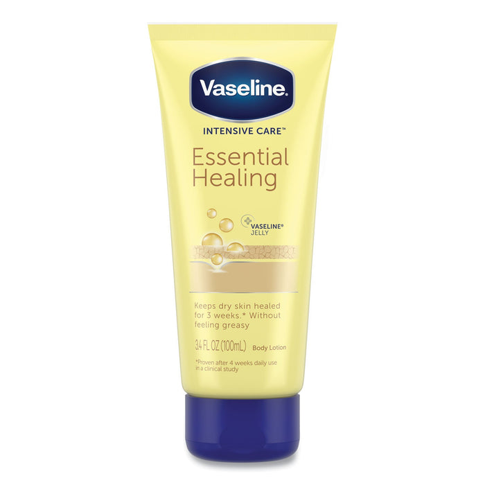 Vaseline Intensive Care Essential Healing Body Lotion, 3.4 oz Squeeze Tube