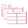 Blue Sky Breast Cancer Awareness Create-Your-Own Cover Weekly/Monthly Planner, Orchid Artwork, 11 x 8.5, 12-Month (Jan-Dec): 2023