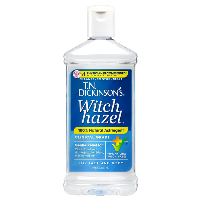 Dickinson's Witch Hazel All Natural Astringent Clinical Grade 8 Oz by Pasteur Pharmacy