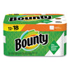 Bounty Kitchen Roll Paper Towels, 2-Ply, White, 48 Sheets/Single Plus Roll, 12 Rolls/Carton