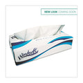 Windsoft Facial Tissue, 2 Ply, White, Flat Pop-Up Box, 100 Sheets/Box, 30 Boxes/Carton