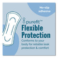 Seventh Generation Chlorine-Free Maxi Pads, Regular, 24/Pack, 6 Packs/Carton