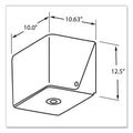 Kimberly-Clark Professional* In-Sight Sr. Center Pull Dispenser, 10.65 x 10 x 12.5, Smoke