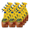 Zep Commercial Hardwood and Laminate Cleaner, 32 oz Spray Bottle, 12/Carton