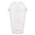 Dixie Clear Plastic PETE Cups, 16 oz, 50/Sleeve, 20 Sleeves/Carton