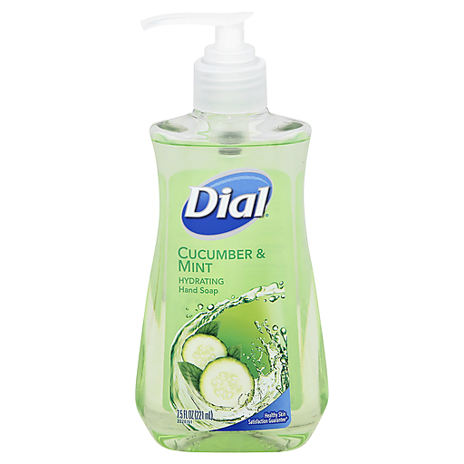Dial Liquid Hand Soap, Cucumber & Mint, 7.5 Fluid Ounces by Pasteur Pharmacy