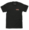Miller High Life Girl in The Moon Beer Logo T-Shirt - Vintage Black