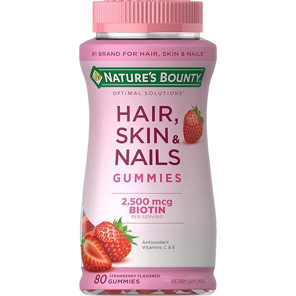 Leader™ hair, skin, nails gummy 80 ea (compare to nature's bounty) by Pasteur Pharmacy