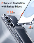 for Samsung Galaxy-S26-Plus Case Wallet: with Card Holder Clear Phone Funda para