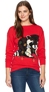 Isabellas Closet Womens Racoon Ugly Christmas Sweater