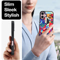 Vibes iPhone 16 Case - Slim, Colorful Blooming Flower Art for a Vibrant Look