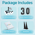 imprsv Marquee Numbers 30th Birthday Light Up Number 30 Black 3ft by Deal US