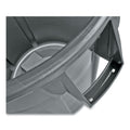Rubbermaid Brute Vented Trash Receptacle, Round, 44 gal, Gray