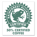 1850 Coffee Fraction Packs, Black Gold, Dark Roast, 2.5 oz Pack, 24 Packs/Carton