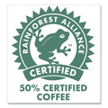 1850 Coffee Fraction Packs, Pioneer Blend, Medium Roast, 2.5 oz Pack, 24 Packs/Carton