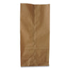 General Grocery Paper Bags, 35 lb Capacity, #6, 6" x 3.63" x 11.06", Kraft, 500 Bags