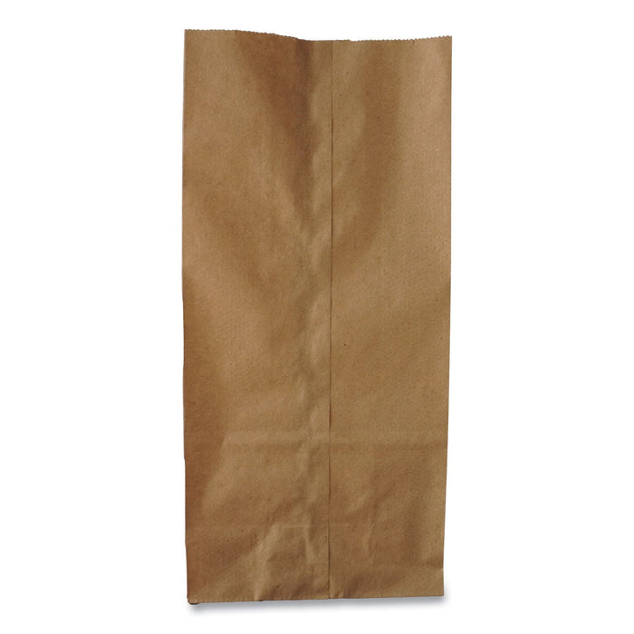 General Grocery Paper Bags, 35 lb Capacity, #6, 6" x 3.63" x 11.06", Kraft, 500 Bags