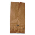 General Grocery Paper Bags, 35 lb Capacity, #6, 6" x 3.63" x 11.06", Kraft, 500 Bags