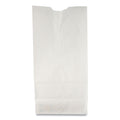General Grocery Paper Bags, 30 lb Capacity, #2, 4.31" x 2.44" x 7.88", White, 500 Bags