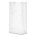 General Grocery Paper Bags, 35 lb Capacity, #6, 6" x 3.63" x 11.06", White, 500 Bags