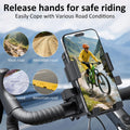 Holder, Handlebar Phone Mount for Bike and Motorcycle, Electric Scoot