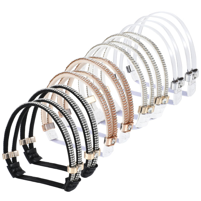 4 Pairs High Heels Shoe Straps Elastic Holding Heels Ankle Belt Band Detachable