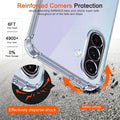 Merchsection Shockproof Clear TPU Soft Case for Samsung Galaxy A56 A36 A26 by Merchsection